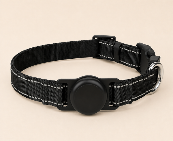 AirTag Dog Collar β Reflective & Adjustable