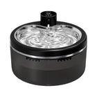 3L Wireless Cat Water Fountain Mute Pet Water Dispenser with Stainless Steel Tray and Intelligent Sensing, 4000Mah Large Battery